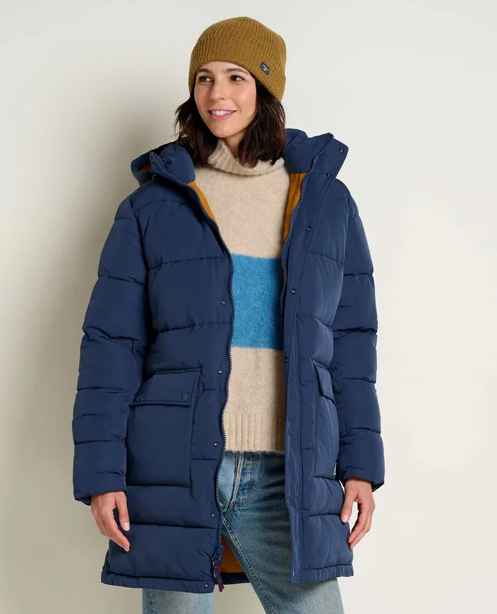 Jackets and Layers Spruce Wood Parka True Navy 8211 ToadandCo Women8217s