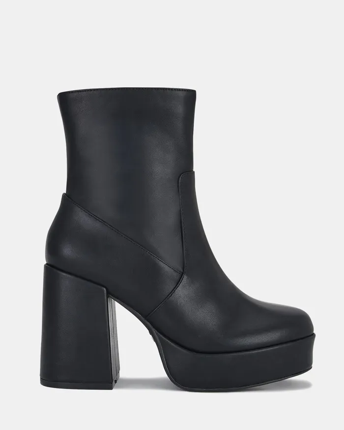 JEALOUS BLACK Women Ankle Boots NOVO Shoes