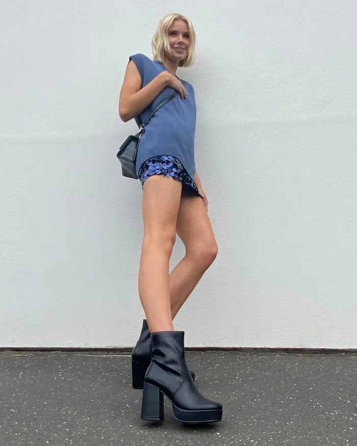 JEALOUS BLACK Women Ankle Boots NOVO Shoes