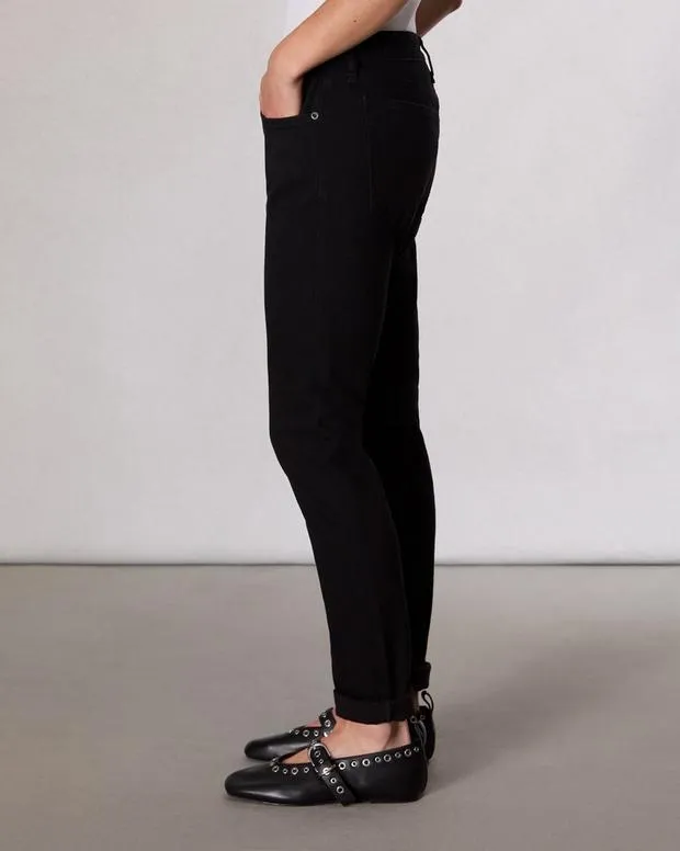 Jeans Women Rag and Bone Dre Slim Boyfriend Jean Vintage Stretch Denim Black Jeans Women Rag and Bone Dre Slim Boyfriend Jean Vintage Stretch Denim Black