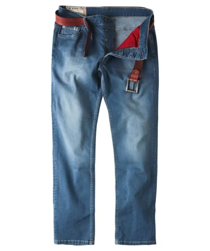 Joe Browns Jeans and Trousers Men Sensational Slim Jean Vintage Wash