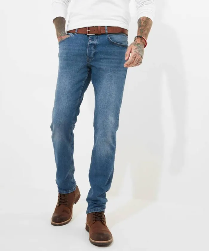 Joe Browns Jeans and Trousers Men Sensational Slim Jean Vintage Wash