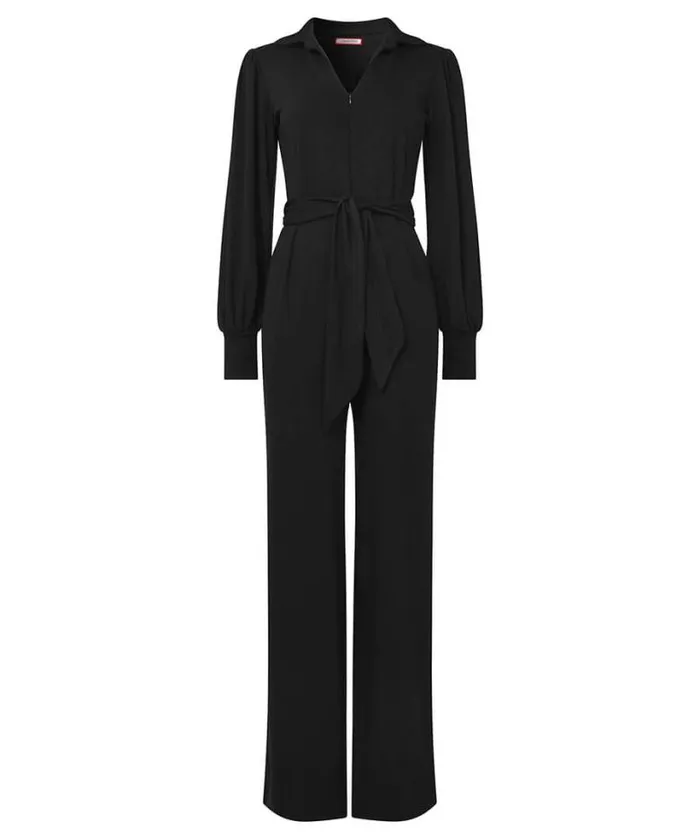 Joe Browns Jeans and Trousers Women Charming Zipped Jumpsuit Black Joe Browns Jeans and Trousers Women Charming Zipped Jumpsuit Black