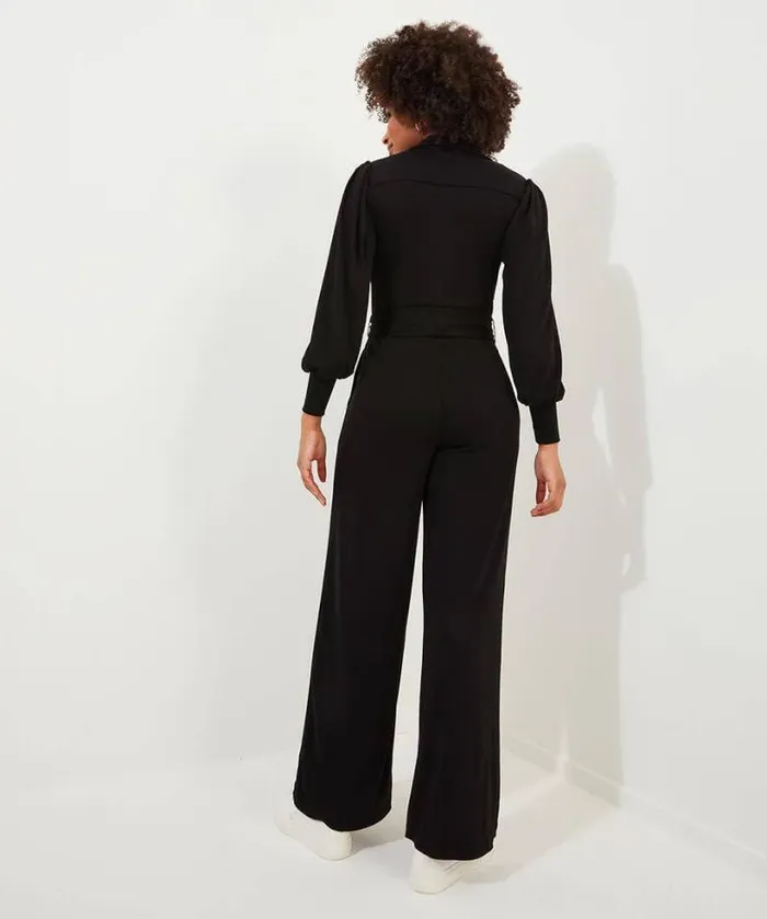 Joe Browns Jeans and Trousers Women Charming Zipped Jumpsuit Black Joe Browns Jeans and Trousers Women Charming Zipped Jumpsuit Black