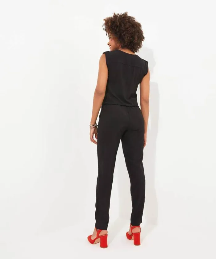 Joe Browns Jeans and Trousers Women Loren Zip Jumpsuit Black Joe Browns Jeans and Trousers Women Loren Zip Jumpsuit Black