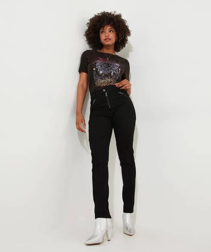 Joe Browns Jeans and Trousers Women Rachel Rocker Jeans Black Joe Browns Jeans and Trousers Women Rachel Rocker Jeans Black