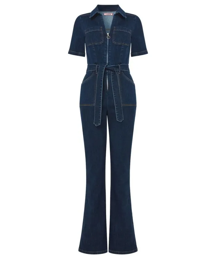 Joe Browns Jeans and Trousers Women Roxie Denim Jumpsuit Blue Joe Browns Jeans and Trousers Women Roxie Denim Jumpsuit Blue