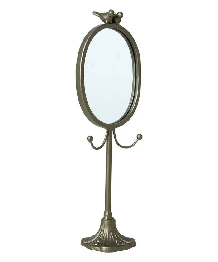 Joe Browns Nature Dcor Homeware Blissful Bird Mirror And Jewellery Stand Black