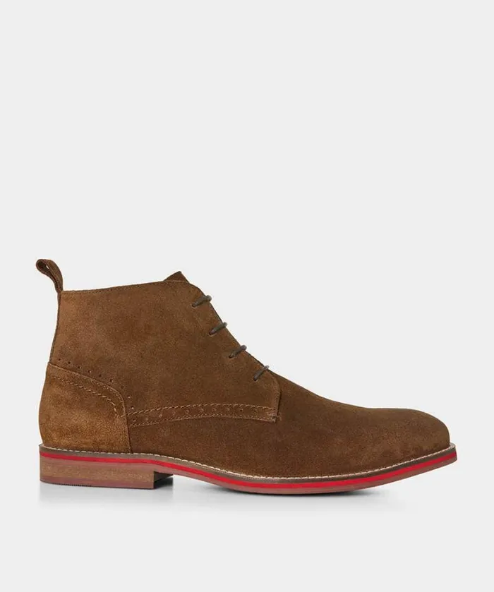 Joe Browns Shoes Boots and Trainers Men Austin Suede Casual Boot Rich Brown Joe Browns Shoes Boots and Trainers Men Austin Suede Casual Boot Rich Brown
