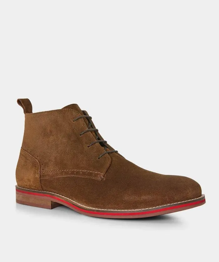Joe Browns Shoes Boots and Trainers Men Austin Suede Casual Boot Rich Brown Joe Browns Shoes Boots and Trainers Men Austin Suede Casual Boot Rich Brown