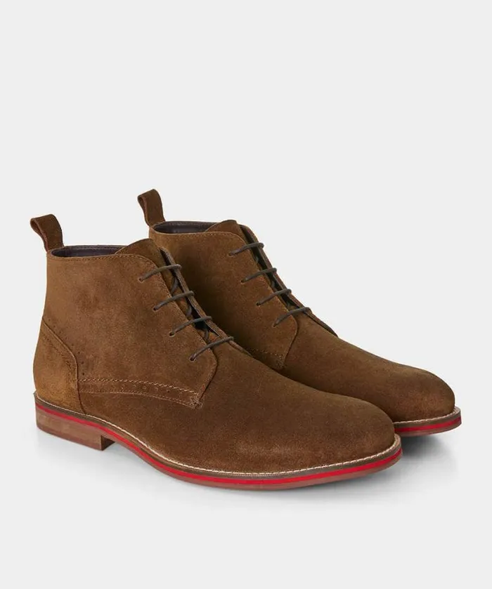 Joe Browns Shoes Boots and Trainers Men Austin Suede Casual Boot Rich Brown Joe Browns Shoes Boots and Trainers Men Austin Suede Casual Boot Rich Brown