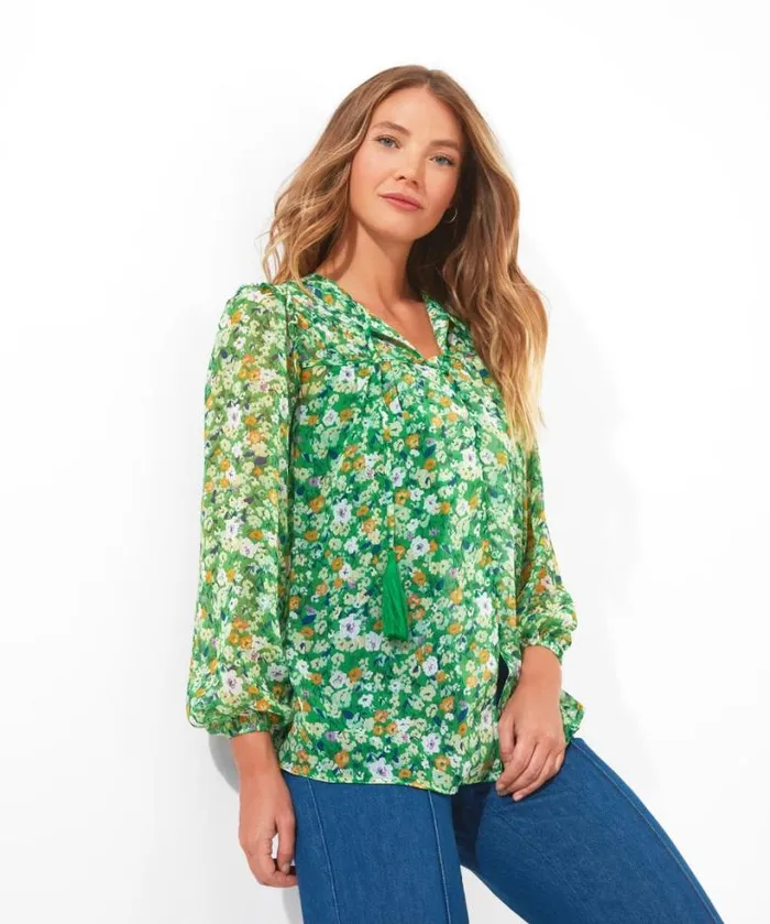 Joe Browns Tops Tunics and Blouses Women Spring Greens Top Green