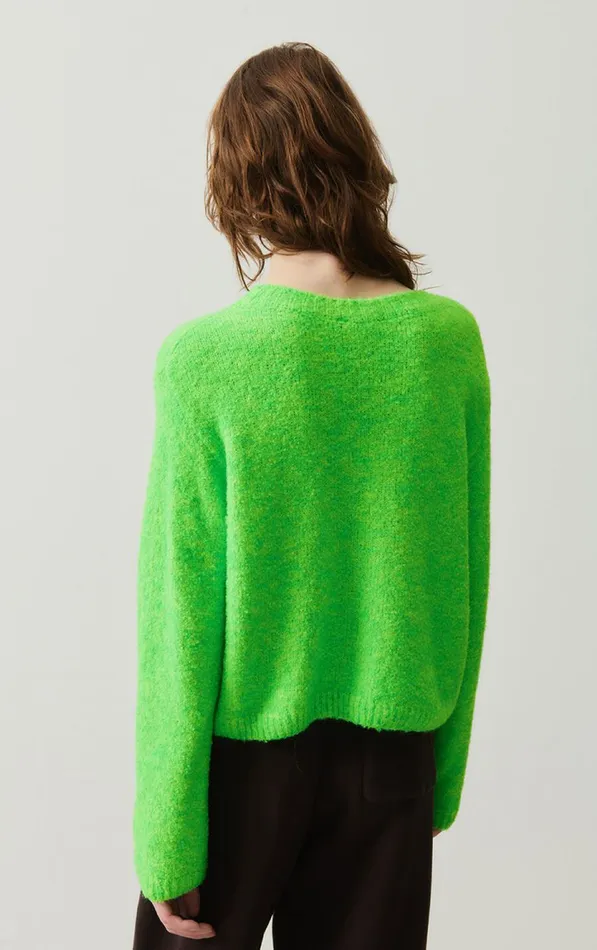 Jumper Cikoya Flashy Green Women American Vintage Jumpers and Cardigans Jumper Cikoya Flashy Green Women American Vintage Jumpers and Cardigans