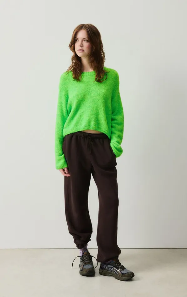 Jumper Cikoya Flashy Green Women American Vintage Jumpers and Cardigans Jumper Cikoya Flashy Green Women American Vintage Jumpers and Cardigans
