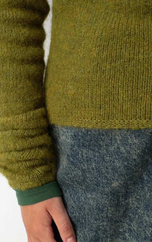 Jumper East Melange Kiwi Women American Vintage Jumpers and Cardigans Jumper East Melange Kiwi Women American Vintage Jumpers and Cardigans