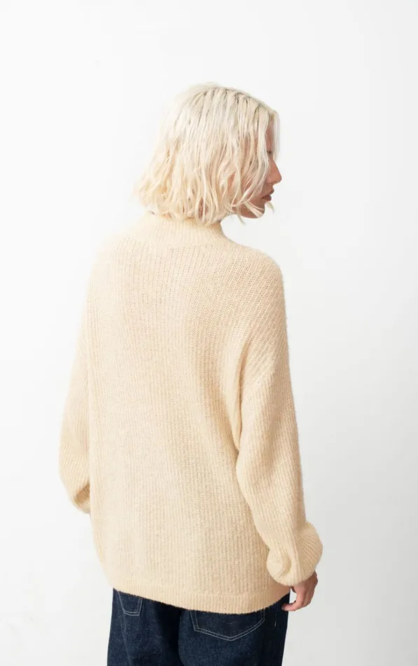 Jumper Falyday Melange Biscuit Women American Vintage Jumpers and Cardigans Jumper Falyday Melange Biscuit Women American Vintage Jumpers and Cardigans