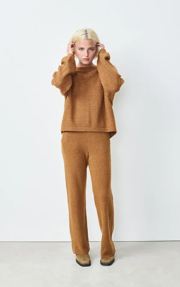 Jumper Raxow Brunette Melange Women American Vintage Jumpers and Cardigans Jumper Raxow Brunette Melange Women American Vintage Jumpers and Cardigans