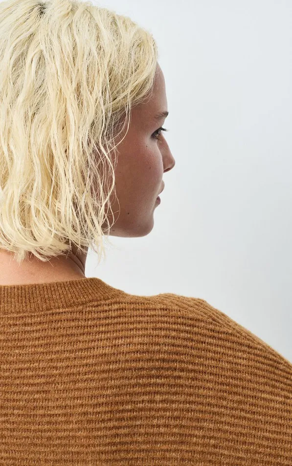 Jumper Raxow Brunette Melange Women American Vintage Jumpers and Cardigans Jumper Raxow Brunette Melange Women American Vintage Jumpers and Cardigans