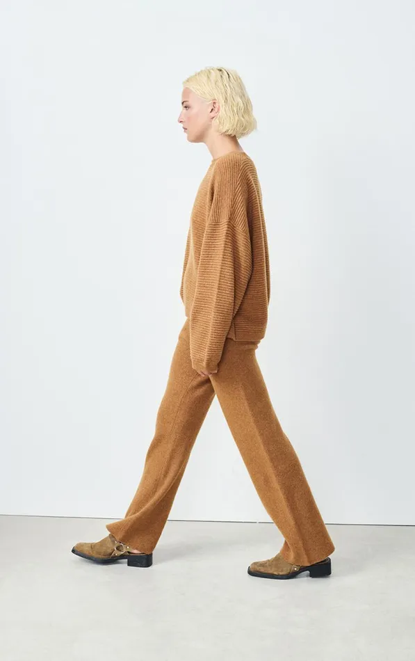 Jumper Raxow Brunette Melange Women American Vintage Jumpers and Cardigans Jumper Raxow Brunette Melange Women American Vintage Jumpers and Cardigans