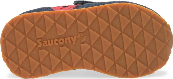 Kids Jazz Hook and Loop Sneaker Navyred Saucony
