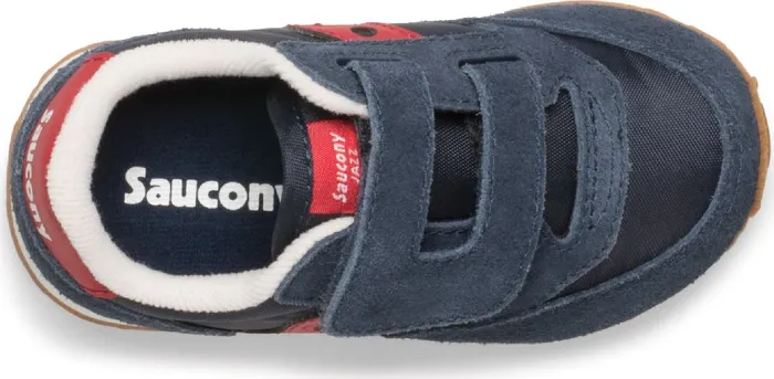 Kids Jazz Hook and Loop Sneaker Navyred Saucony
