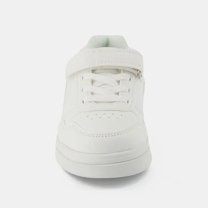 Kids Le Coq Sportif Kid CHAUSSURES ENFANT Shoes LCS COURT BREAKER PS Kids Optical White