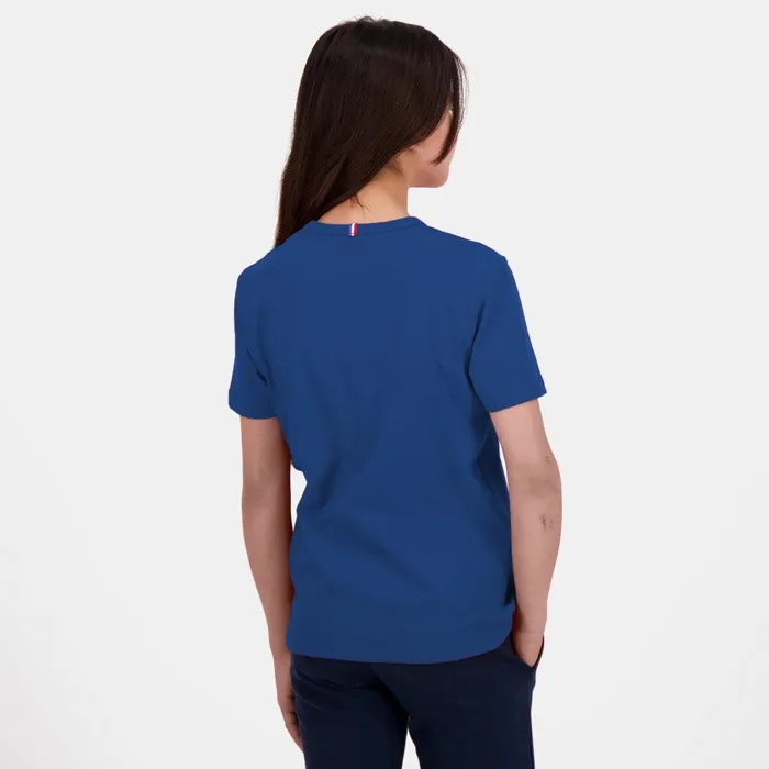 Kids Le Coq Sportif Tshirts Essentiels Tshirt Enfant Bleu Perf