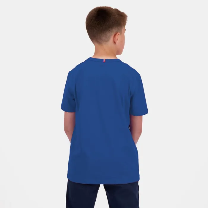 Kids Le Coq Sportif Tshirts Essentiels Tshirt Enfant Bleu Perf