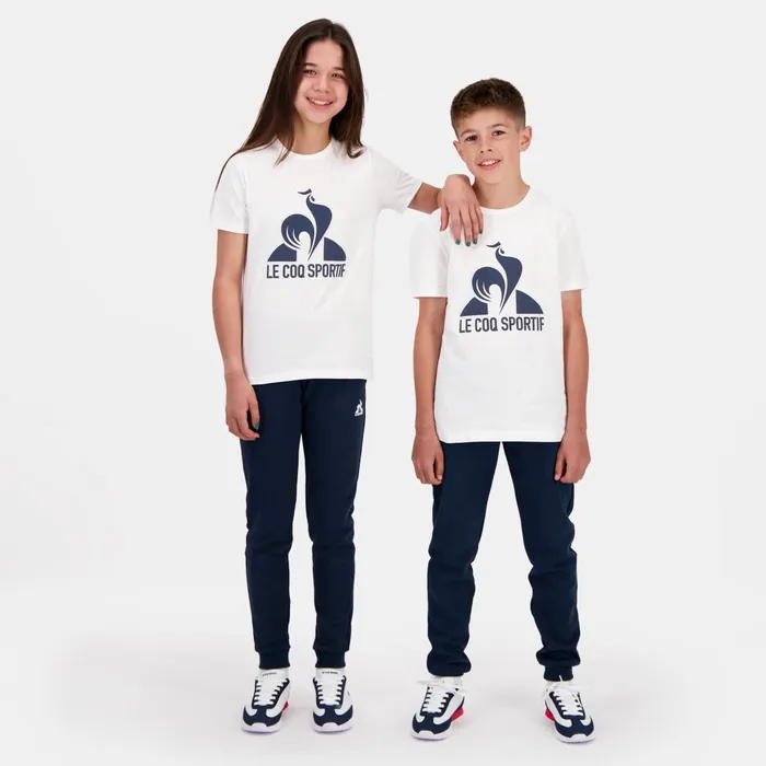 Kids Le Coq Sportif Tshirts Essentiels TShirt Kids New Optical White Kids Le Coq Sportif Tshirts Essentiels TShirt Kids New Optical White