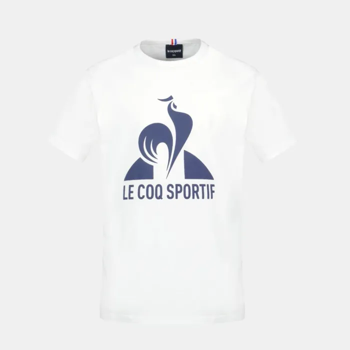 Kids Le Coq Sportif Tshirts Essentiels TShirt Kids New Optical White Kids Le Coq Sportif Tshirts Essentiels TShirt Kids New Optical White