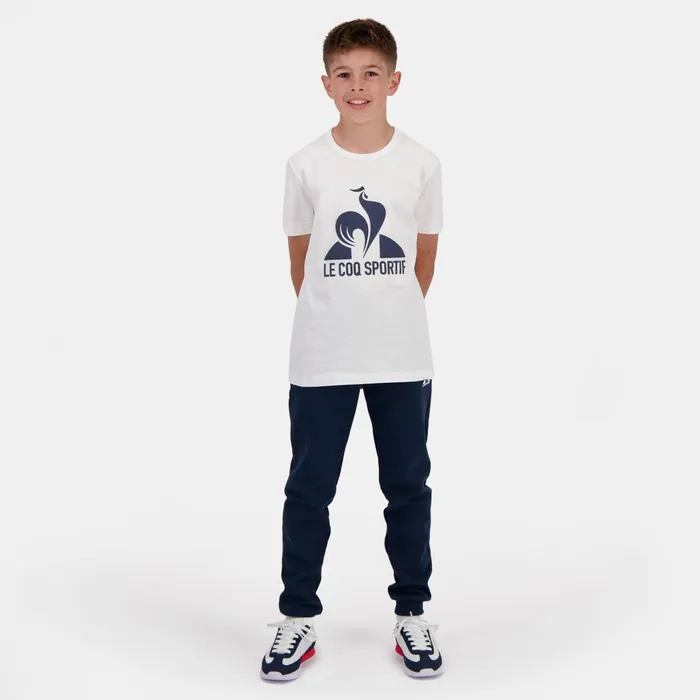 Kids Le Coq Sportif Tshirts Essentiels TShirt Kids New Optical White Kids Le Coq Sportif Tshirts Essentiels TShirt Kids New Optical White