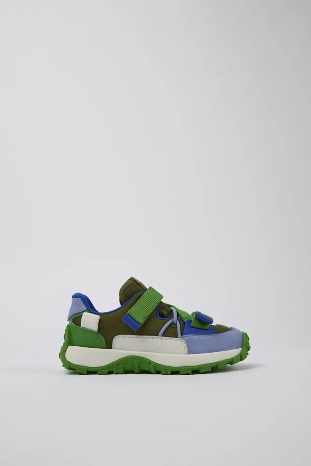 Kids Twins Multicolored TextileLeather Sneaker Camper Sneakers