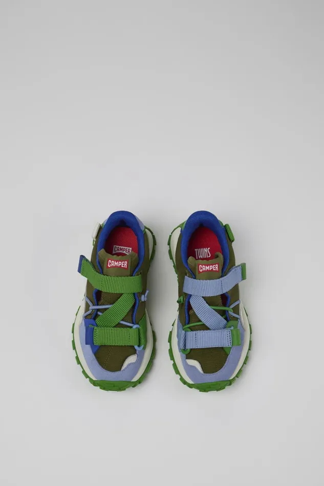 Kids Twins Multicolored TextileLeather Sneaker Camper Sneakers Kids Twins Multicolored TextileLeather Sneaker Camper Sneakers
