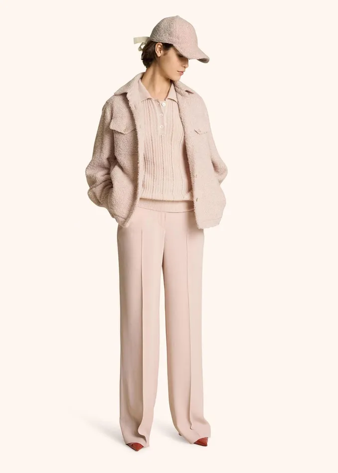 Kiton PoloTShirts CASHMERE AND SILK PERFORATED JUMPER 8211 Women