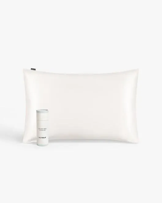 LILYSOFT Silk Travel Pillowcase With Zipper Home Lilysilk Silk Pillowcases