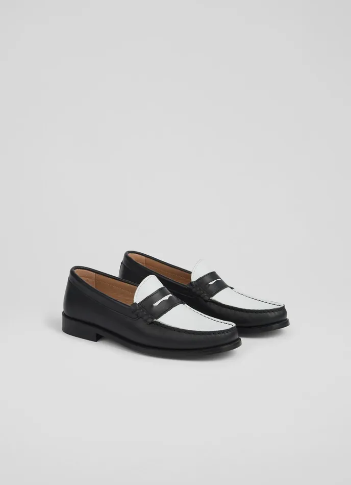 LK Bennett Solo Latte Leather Loafers Women Loafers