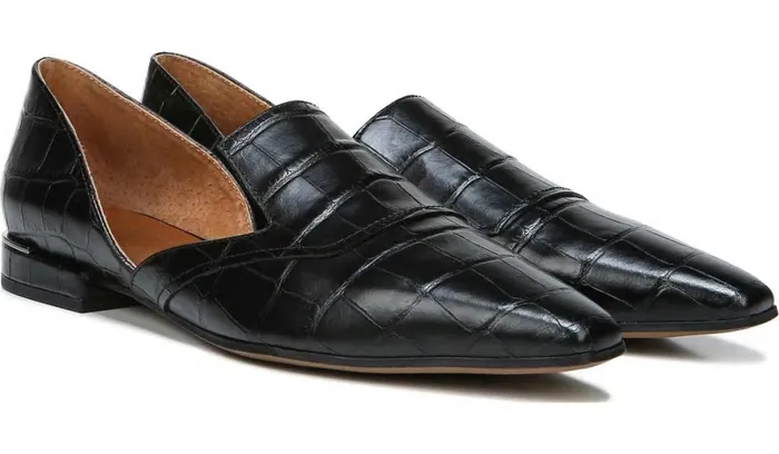 Loafers Women Franco Sarto Franco Artisan Loafer Black Leather