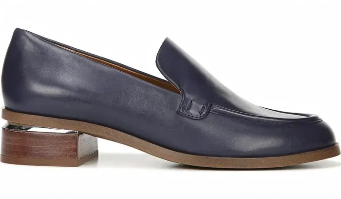 Loafers Women Franco Sarto Franco Newbocca Loafer Midnight Leather