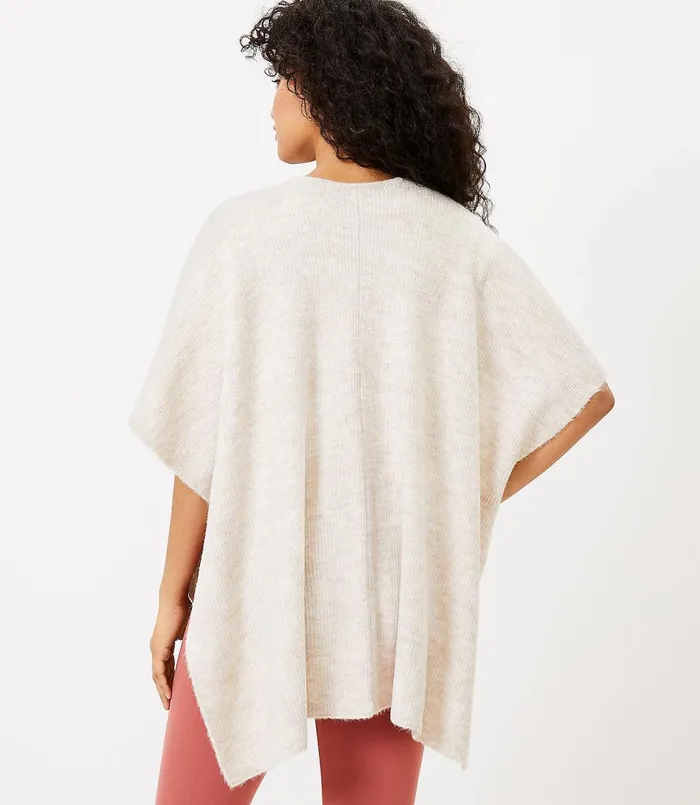 LOFT Ribbed Wrap Forever Navy Women Wraps and Scarves