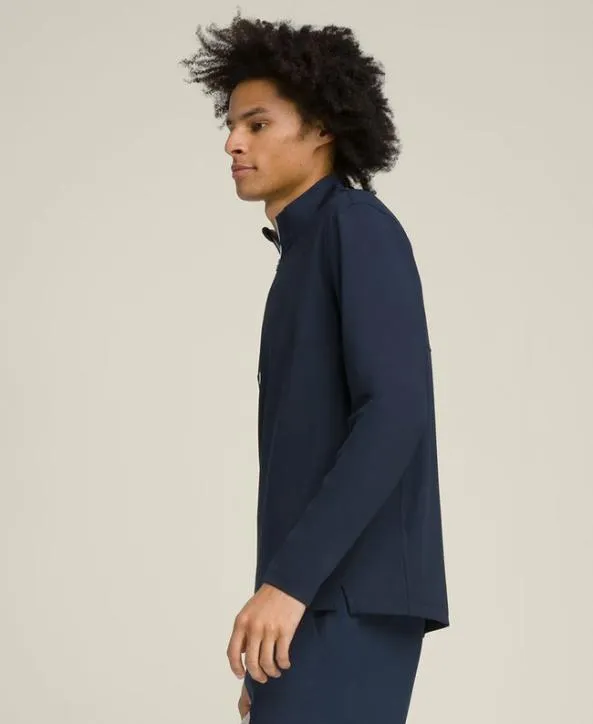 Long Sleeve Shirts Men Wilson Elevate Performance HalfZip Classic Navy Long Sleeve Shirts Men Wilson Elevate Performance HalfZip Classic Navy