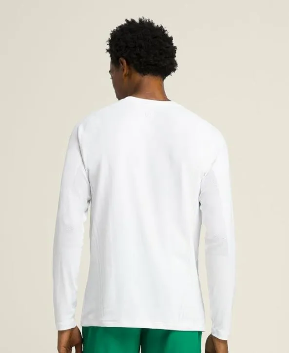 Long Sleeve Shirts Men Wilson Pro Seamless LongSleeve Bright White Long Sleeve Shirts Men Wilson Pro Seamless LongSleeve Bright White