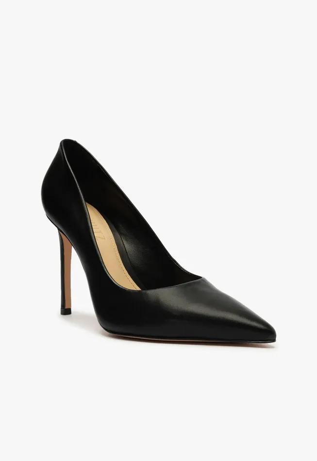 Lou Leather Pump Black Women Schutz Shoes