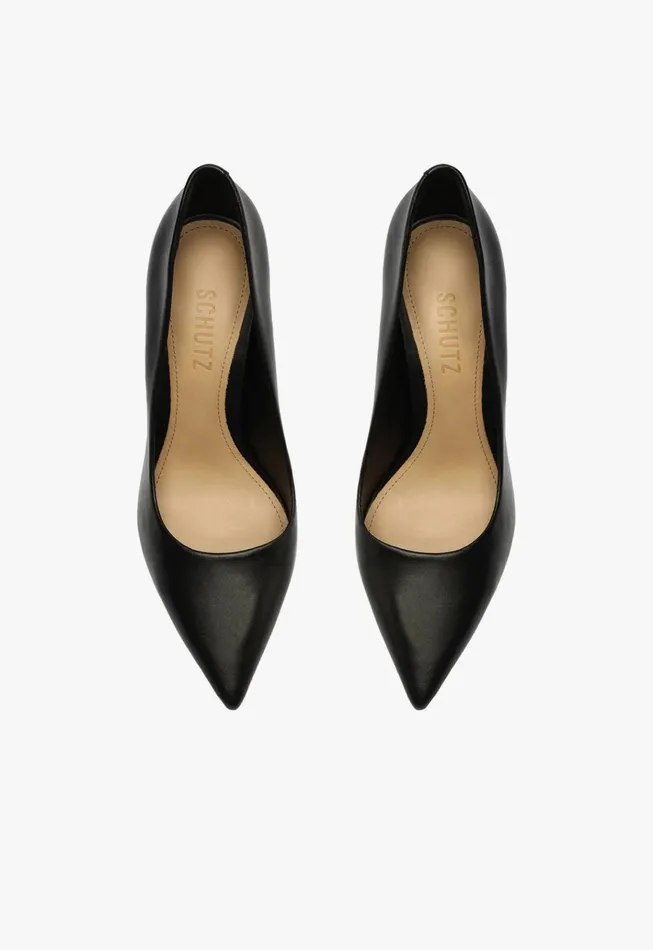 Lou Leather Pump Black Women Schutz Shoes