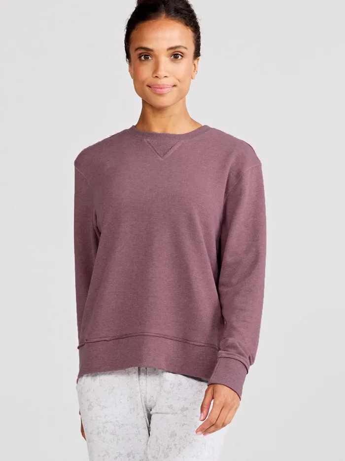 Lounge Women Tasc Performance Clubhouse French Terry Sweatshirt