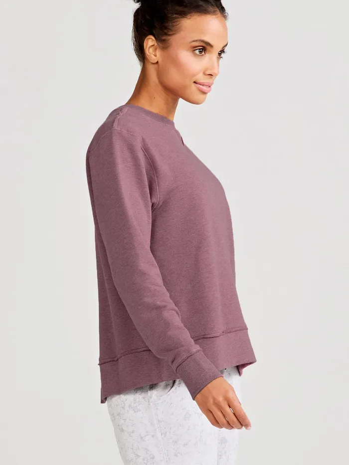 Lounge Women Tasc Performance Clubhouse French Terry Sweatshirt