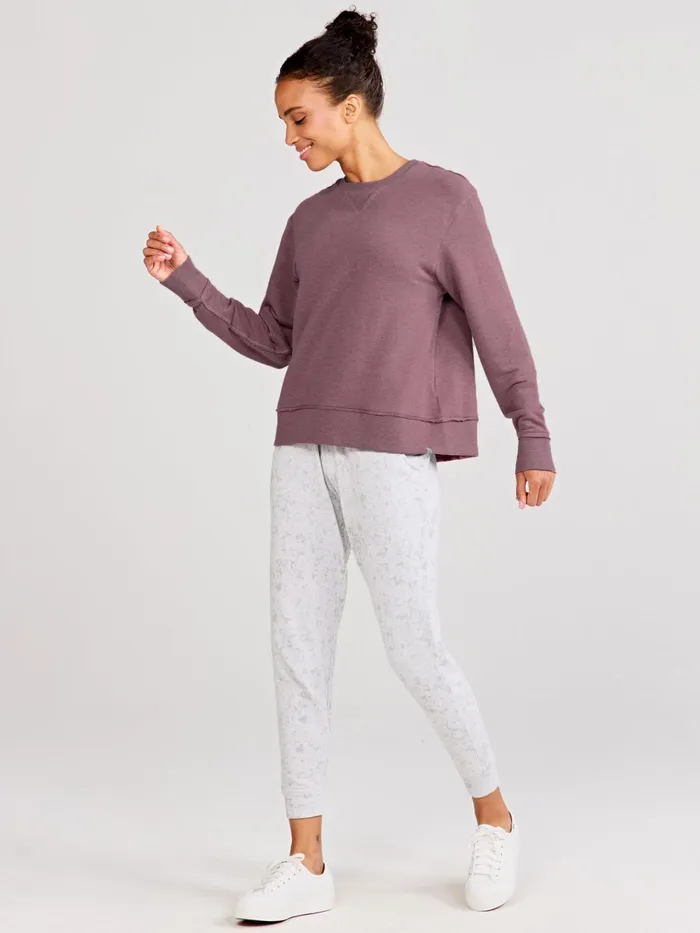 Lounge Women Tasc Performance Clubhouse French Terry Sweatshirt