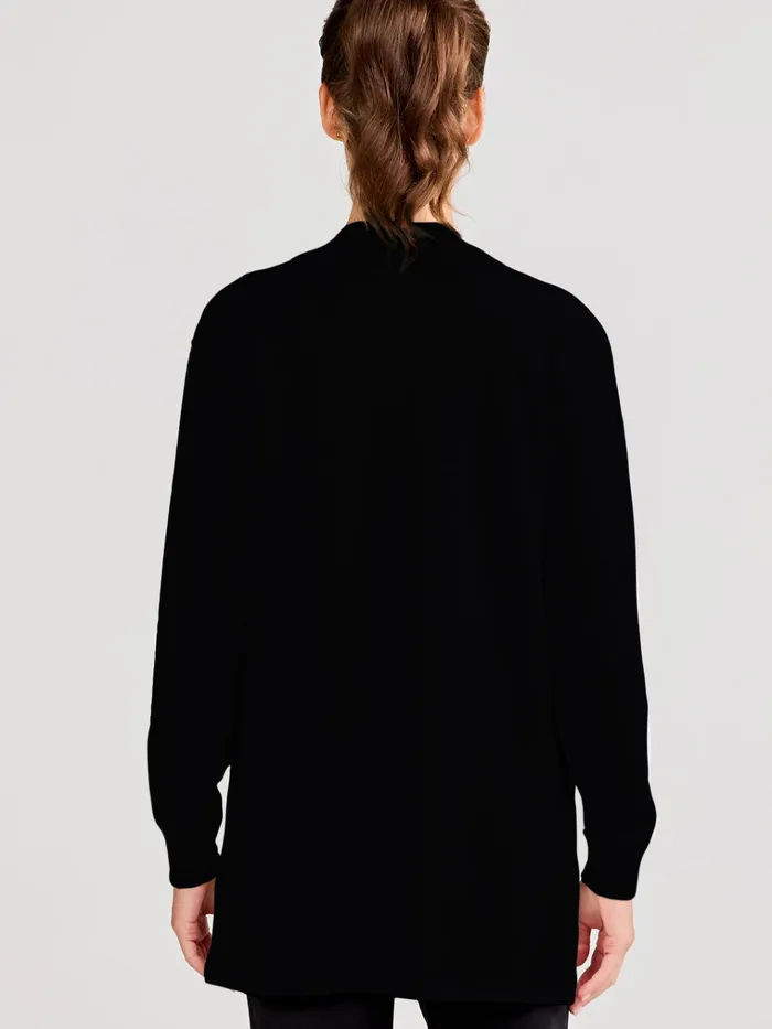 Lounge Women Tasc Performance Varsity Letterman French Terry Cardigan
