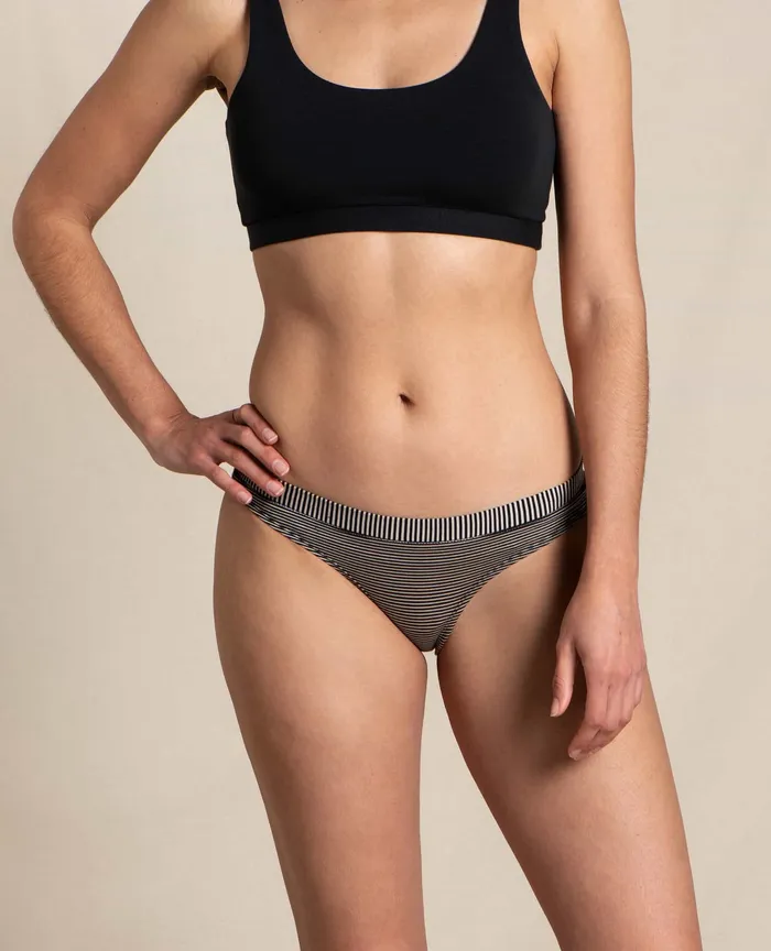 Loungewear and Sleep ToadandCo Women8217s Bikini Black Stripe