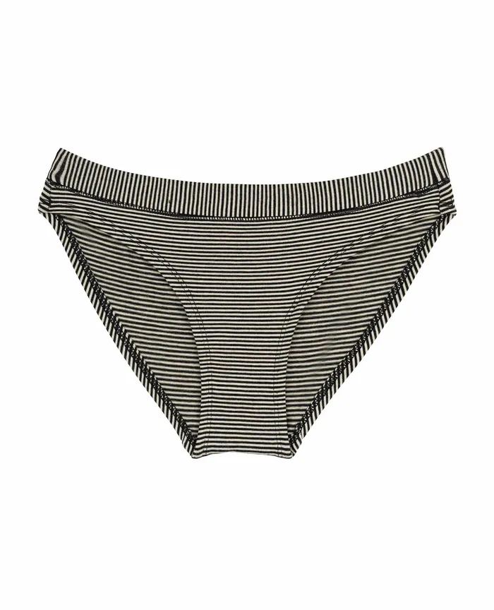 Loungewear and Sleep ToadandCo Women8217s Bikini Black Stripe