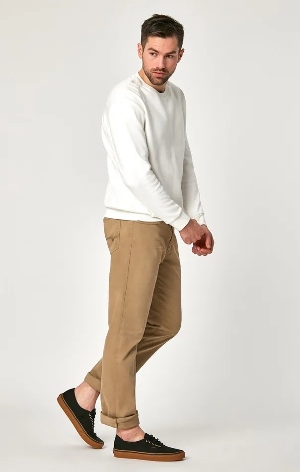 Matt Straight Leg In British Khaki Twill Men Mavi Jeans Pants Matt Straight Leg In British Khaki Twill Men Mavi Jeans Pants